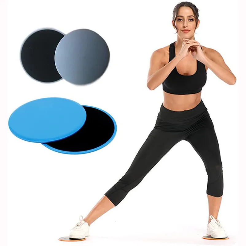 Gliding Disc Slider - Alat Pelatihan Fitness Core Sliders, Disc