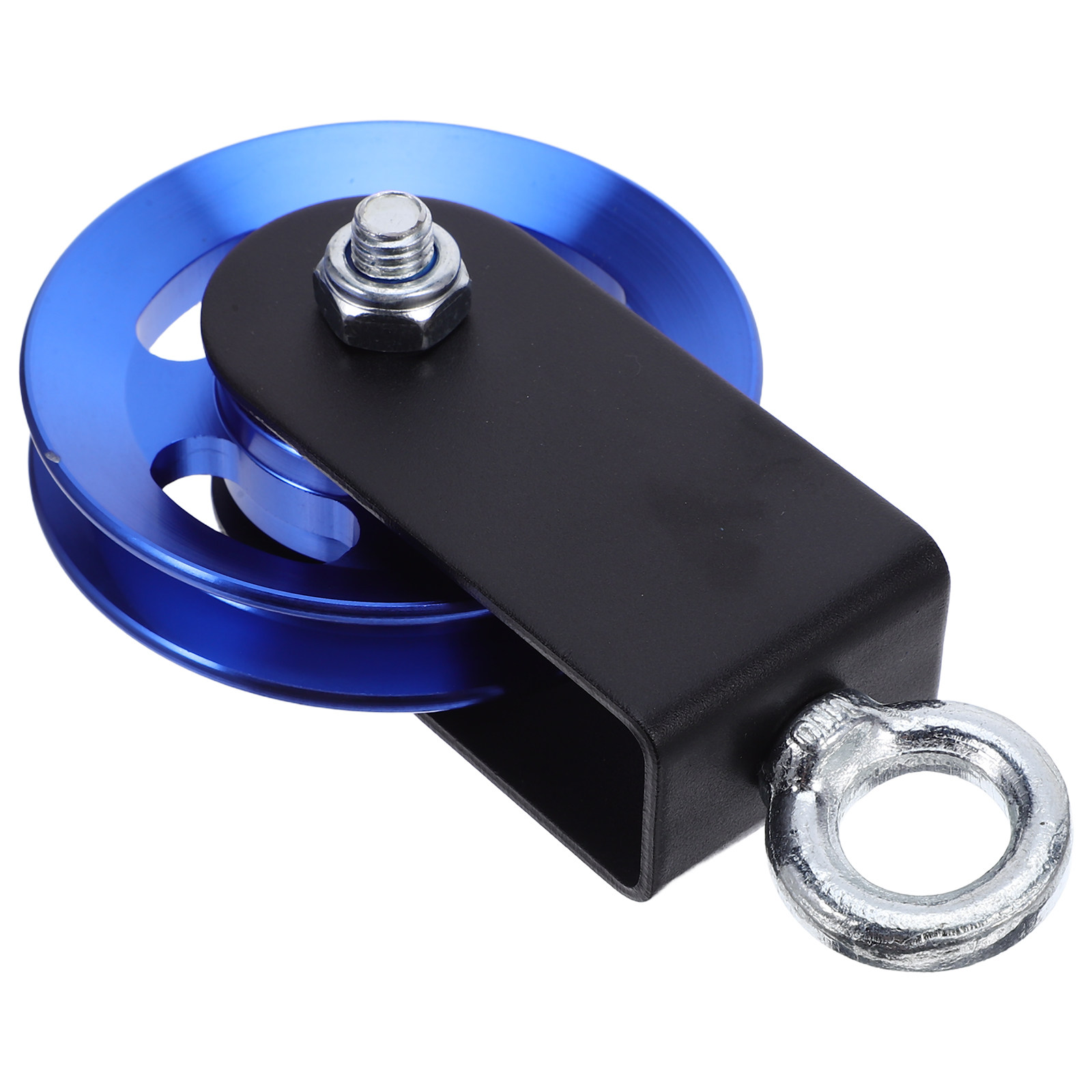 Home Gym Equipment Diy - Roda Katrol Kabel Aluminium Biru dengan
