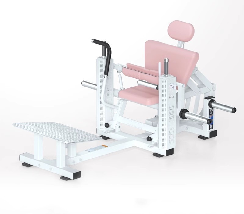 Home Gym Hip Thrust Machine - Mesin Glute Bridge Beban Plat Unisex