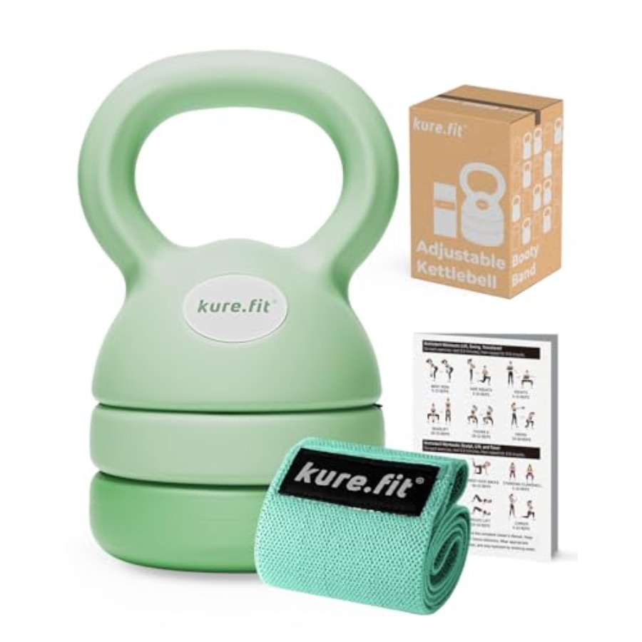 Leg Home Gym Workout - Kettlebell yang Dapat Disesuaikan untuk Penggunaan