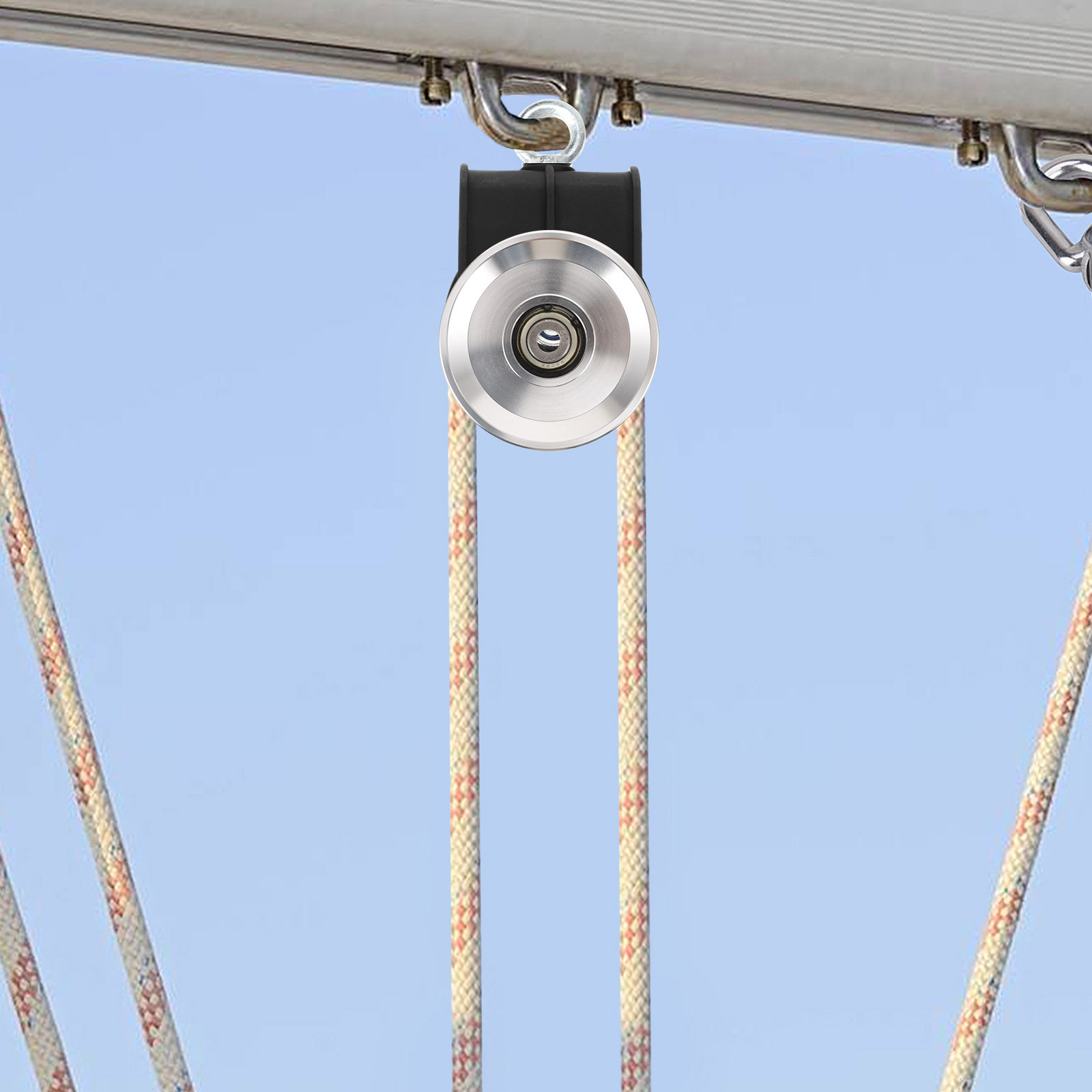 Home Gym Equipment Diy - Roda Pulley Universal Tahan Lama dari