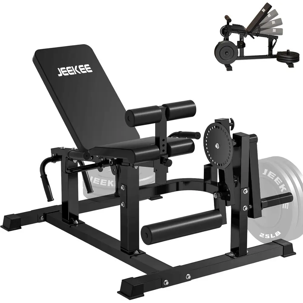 Home Gym Quad Machine - Mesin Latihan Kaki Beban Plat Kapasitas