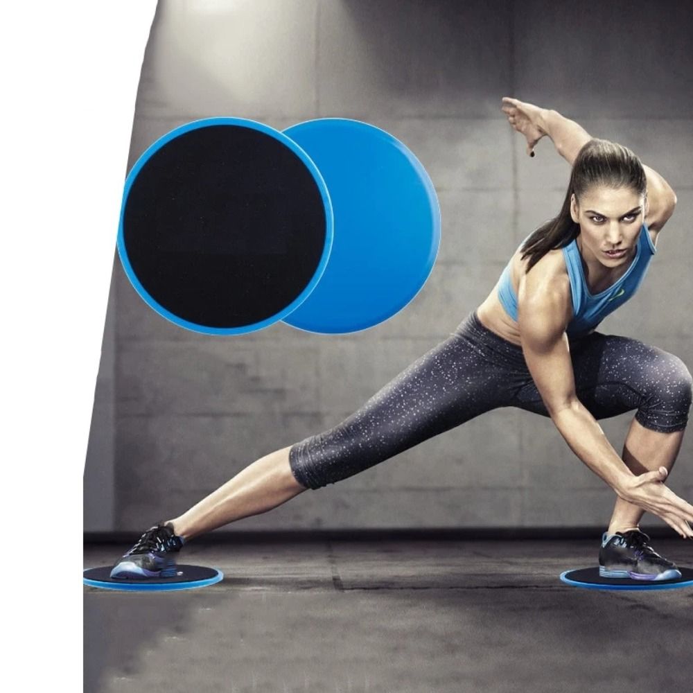 Gliding Disc Slider - Aksesoris Latihan Seluruh Tubuh, Alat Fitness