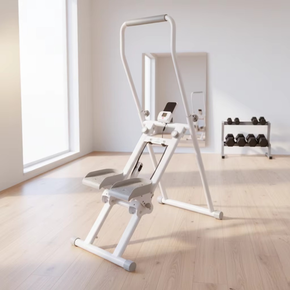 Home Gym Leg Machine - Alat Latihan Panjat Tangga Vertikal Metal,
