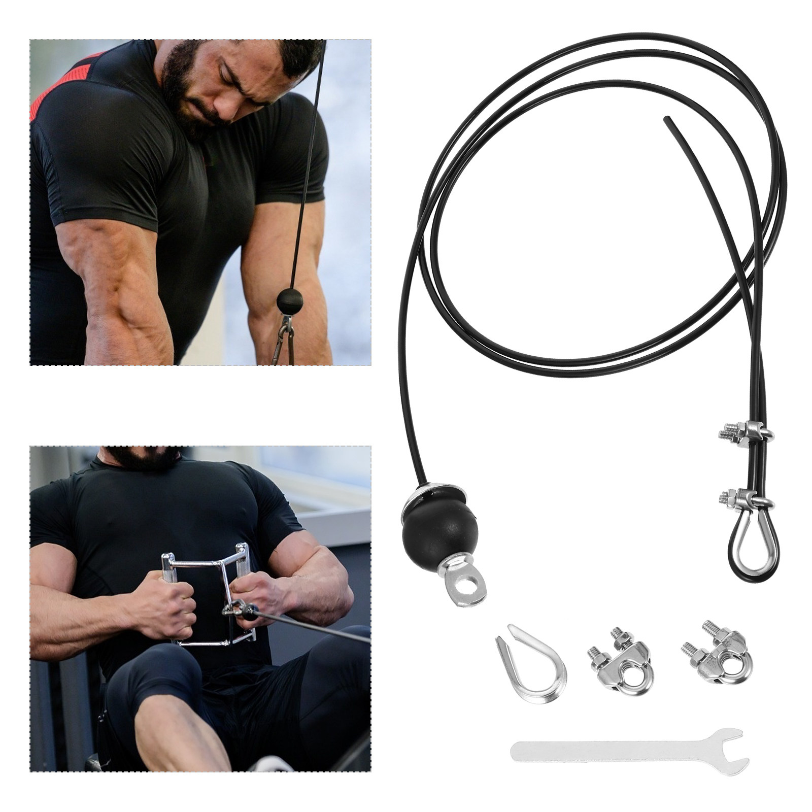Home Gym Equipment Diy - 1Set Tali Kawat Gym DIY yang