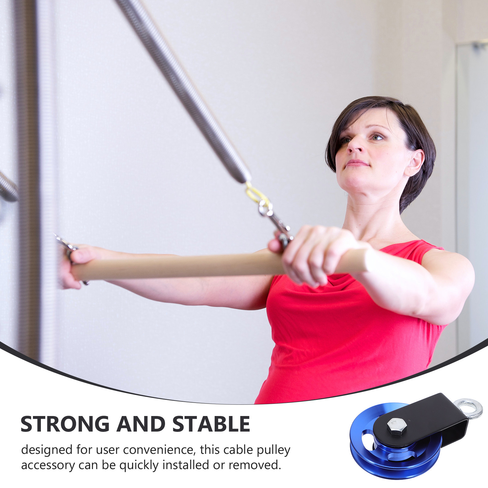 Roda Katrol Kabel Aluminium Bi - Home Gym Equipment Diy ulasan dan harga