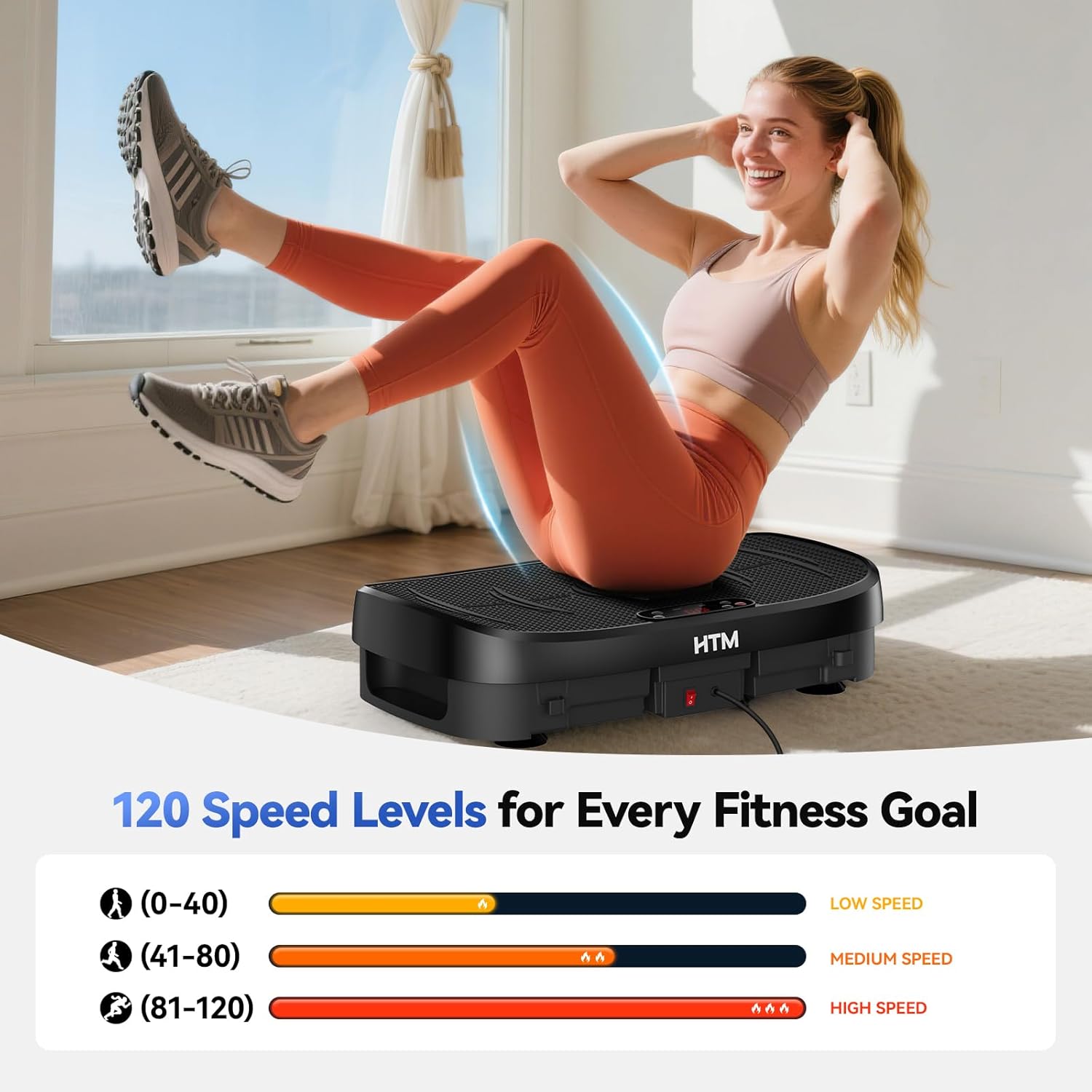 Papan Getar Pembakar Lemak Pla - Home Gym Tunturi ulasan dan harga