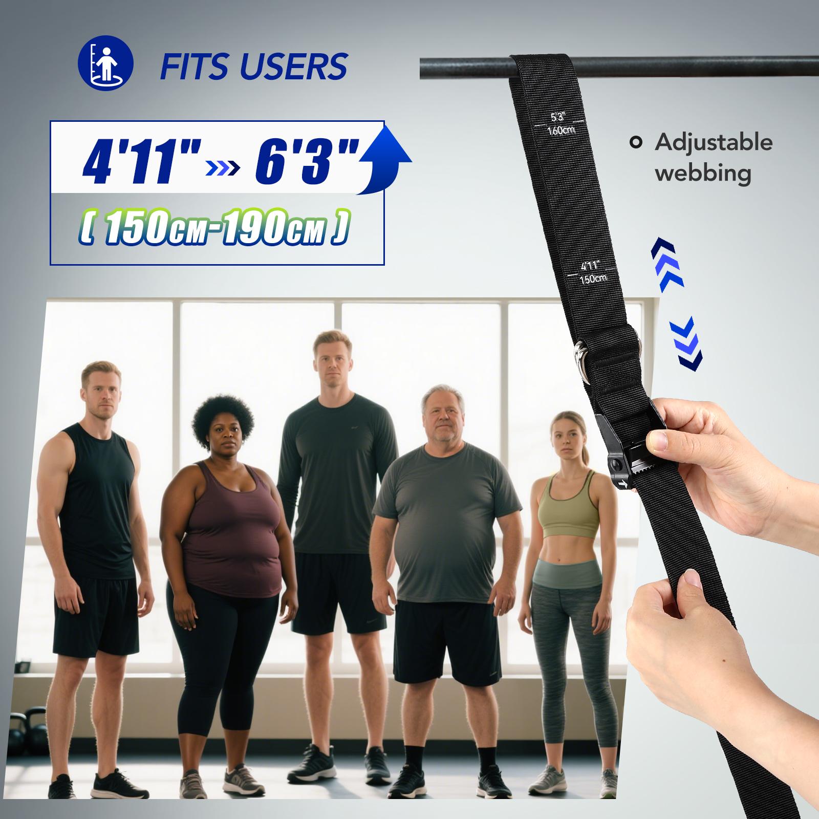 Set Tali Bantu Pull Up Heavy D - Home Gym Tunturi ulasan dan harga