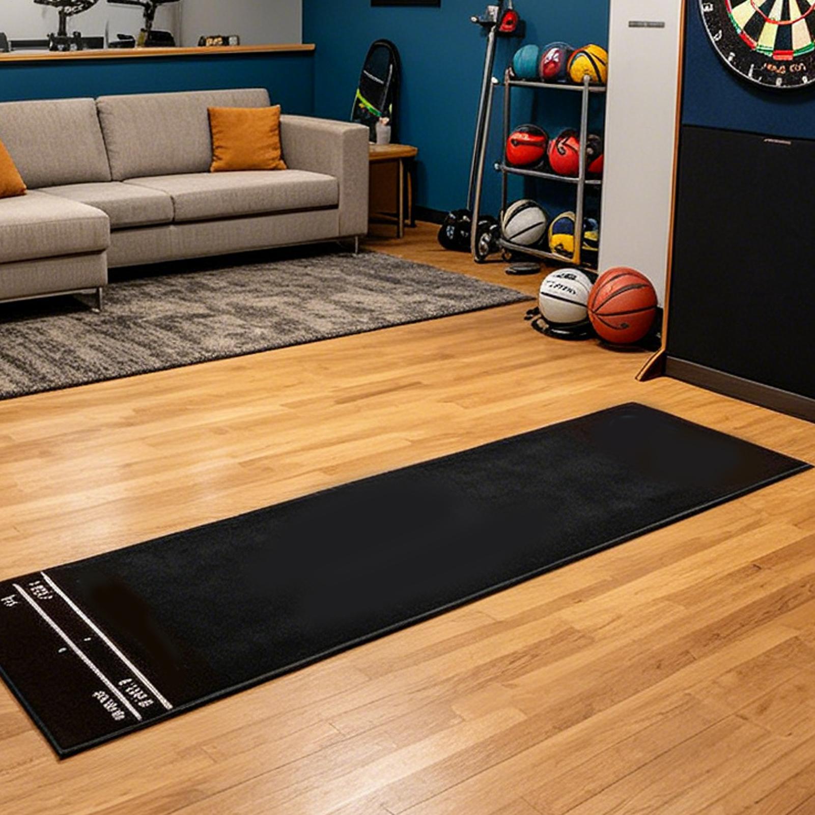 Alas Dart Board Mat untuk Lati - Home Gym Practice ulasan dan harga