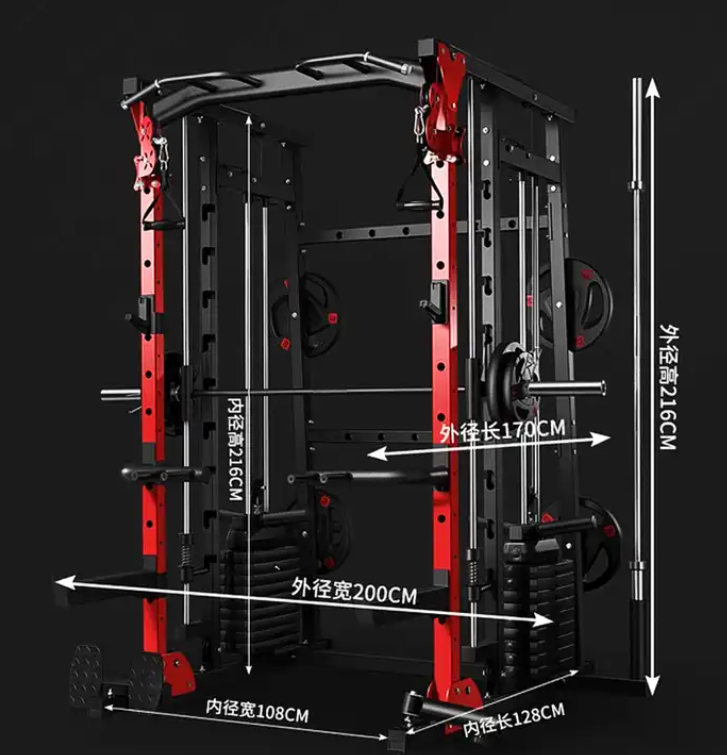 Mesin Smith All-in-One Heavy D - Home Gym Cable Machine ulasan dan harga
