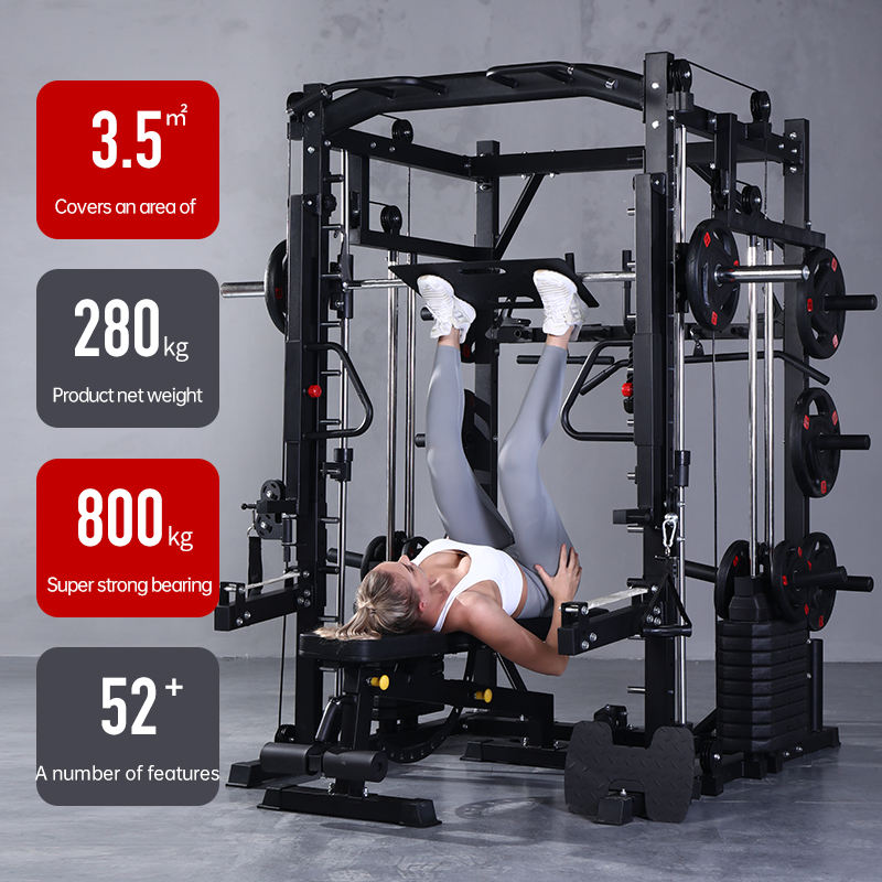 Rak Latihan Smith Machine Komp - Home Gym Cable Machine ulasan dan harga