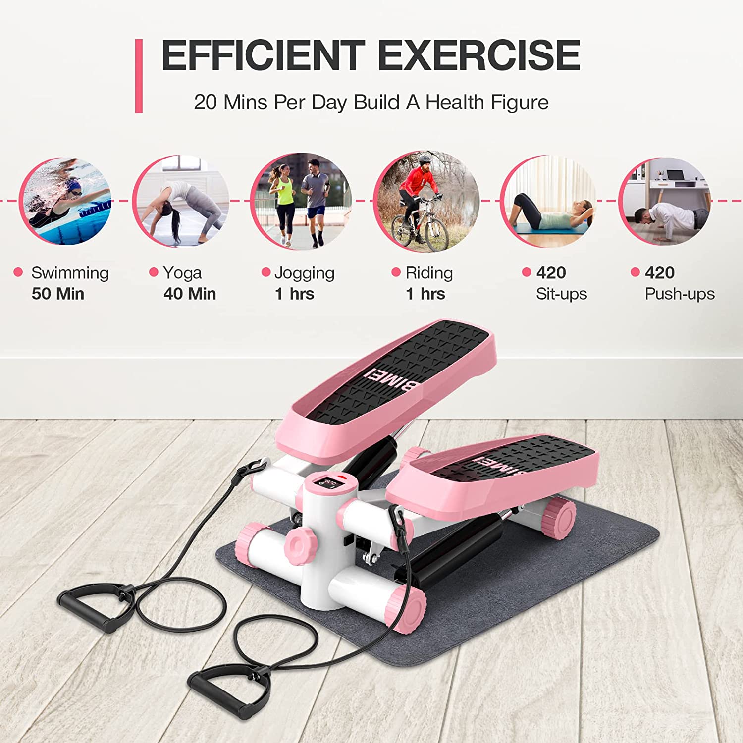Alat Fitness Mini Portable Hom - Home Gym Leg Machine ulasan dan harga