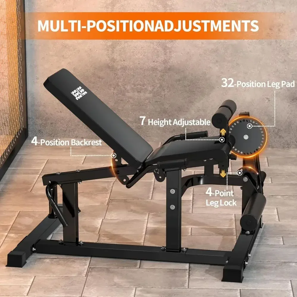 Mesin Latihan Kaki Beban Plat  - Home Gym Quad Machine ulasan dan harga