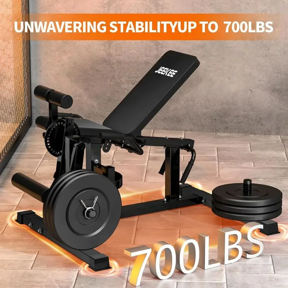 Mesin Latihan Kaki Beban Plat  - Home Gym Quad Machine ulasan dan harga