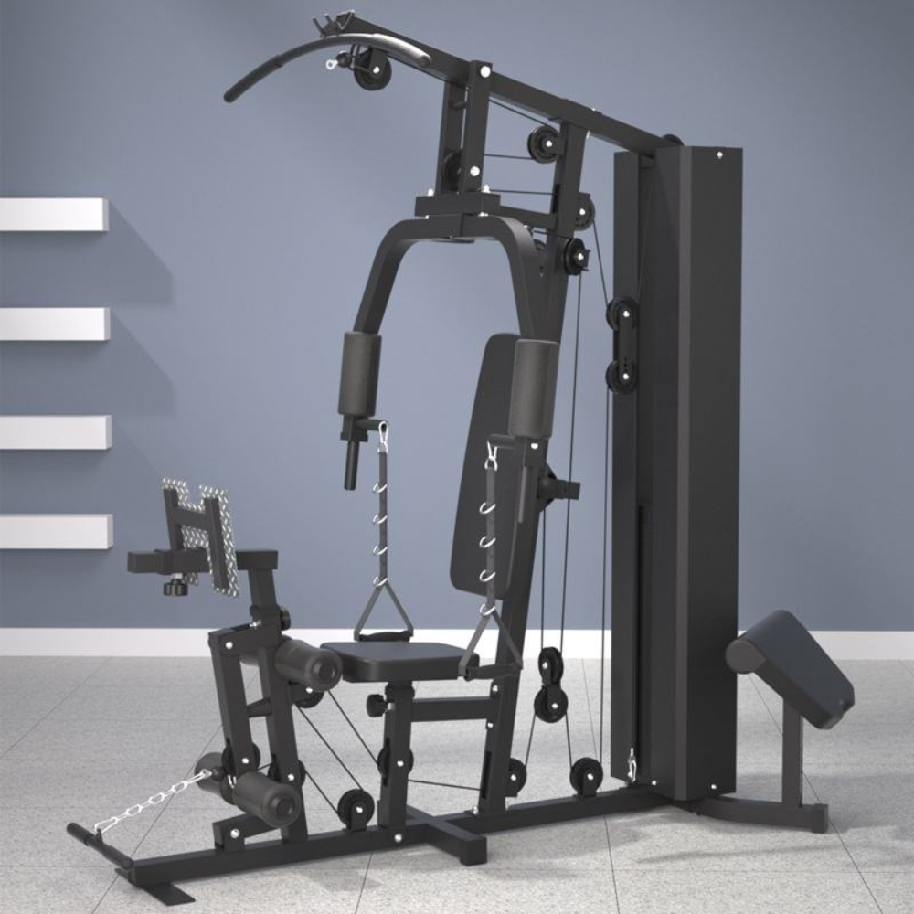 Sistem Kabel Pulley Multifungs - Home Gym Cable Machine ulasan dan harga