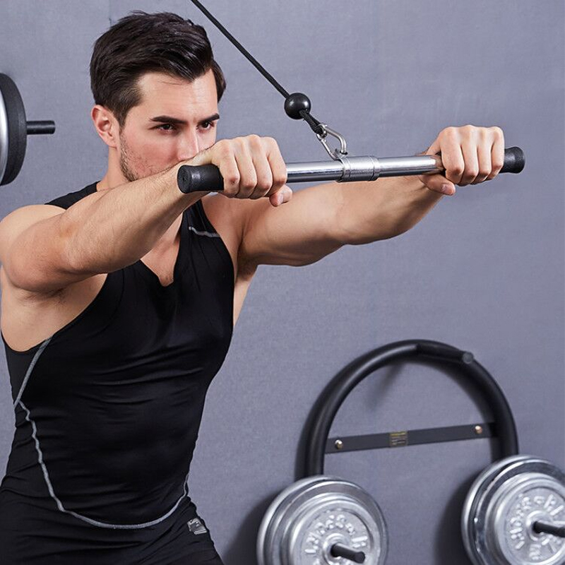 Mesin Kabel Katrol Lat Pull Do - Home Gym Lat Pulldown Machine ulasan dan harga