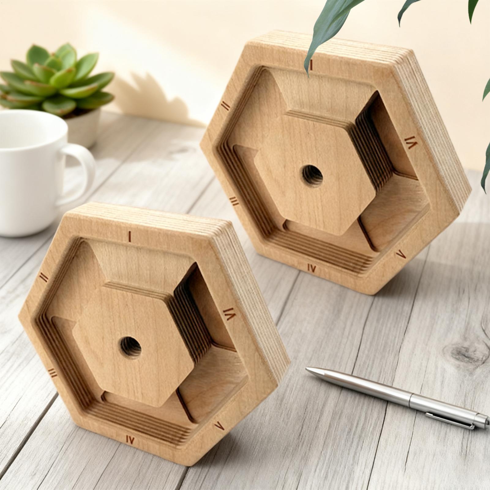 Alat Latihan Jari Kayu Heksago - Home Gym Practice ulasan dan harga